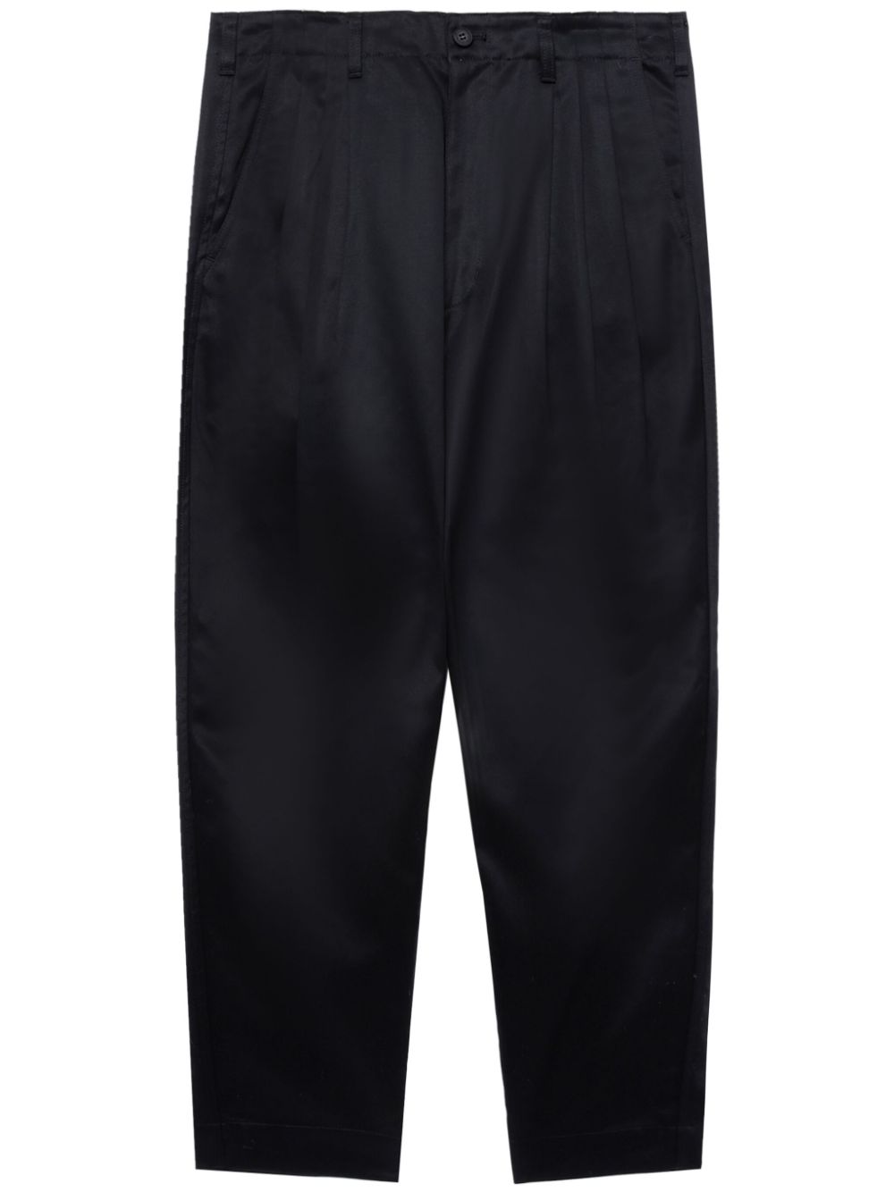 Comme des Garçons Homme cotton straight-leg trousers - Black von Comme des Garçons Homme