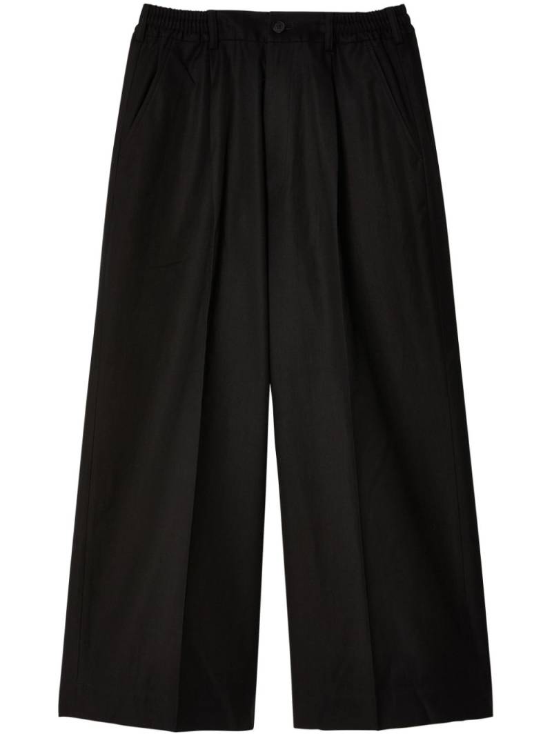 Comme des Garçons Homme elasticated loose-fit trousers - Black von Comme des Garçons Homme