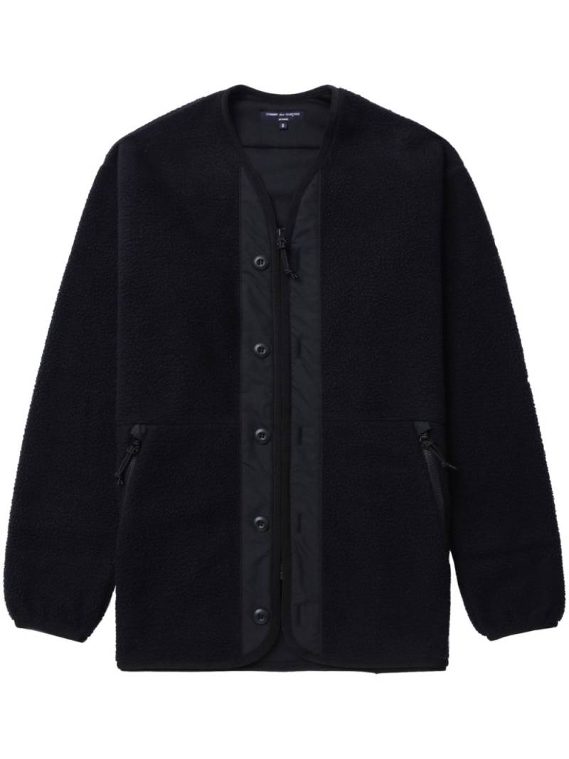 Comme des Garçons Homme fleece jacket - Black von Comme des Garçons Homme