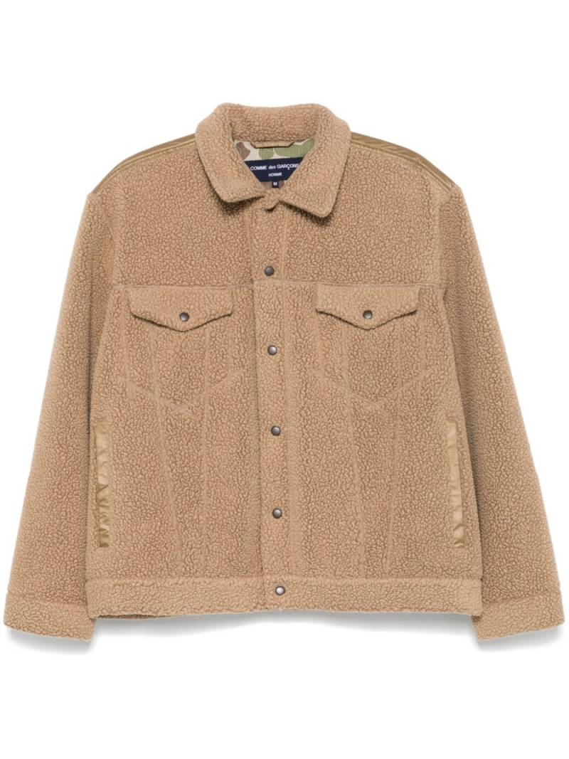 Comme des Garçons Homme fleece jacket - Brown von Comme des Garçons Homme