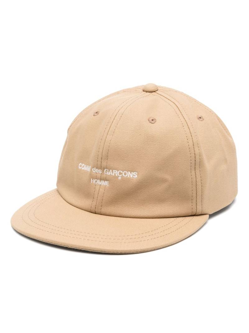 Comme des Garçons Homme logo-embroidered baseball cap - Brown von Comme des Garçons Homme