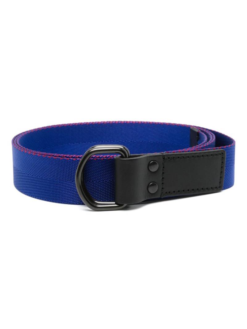 Comme des Garçons Homme logo-print belt - Blue von Comme des Garçons Homme