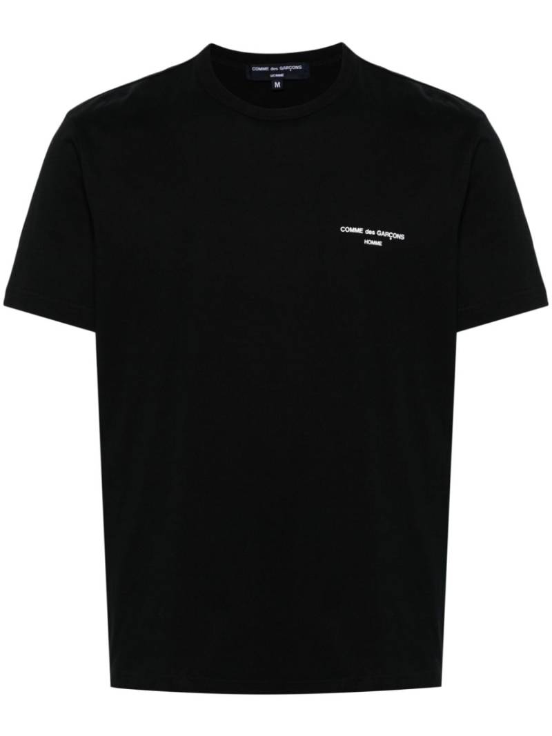 Comme des Garçons Homme logo-print cotton T-shirt - Black von Comme des Garçons Homme