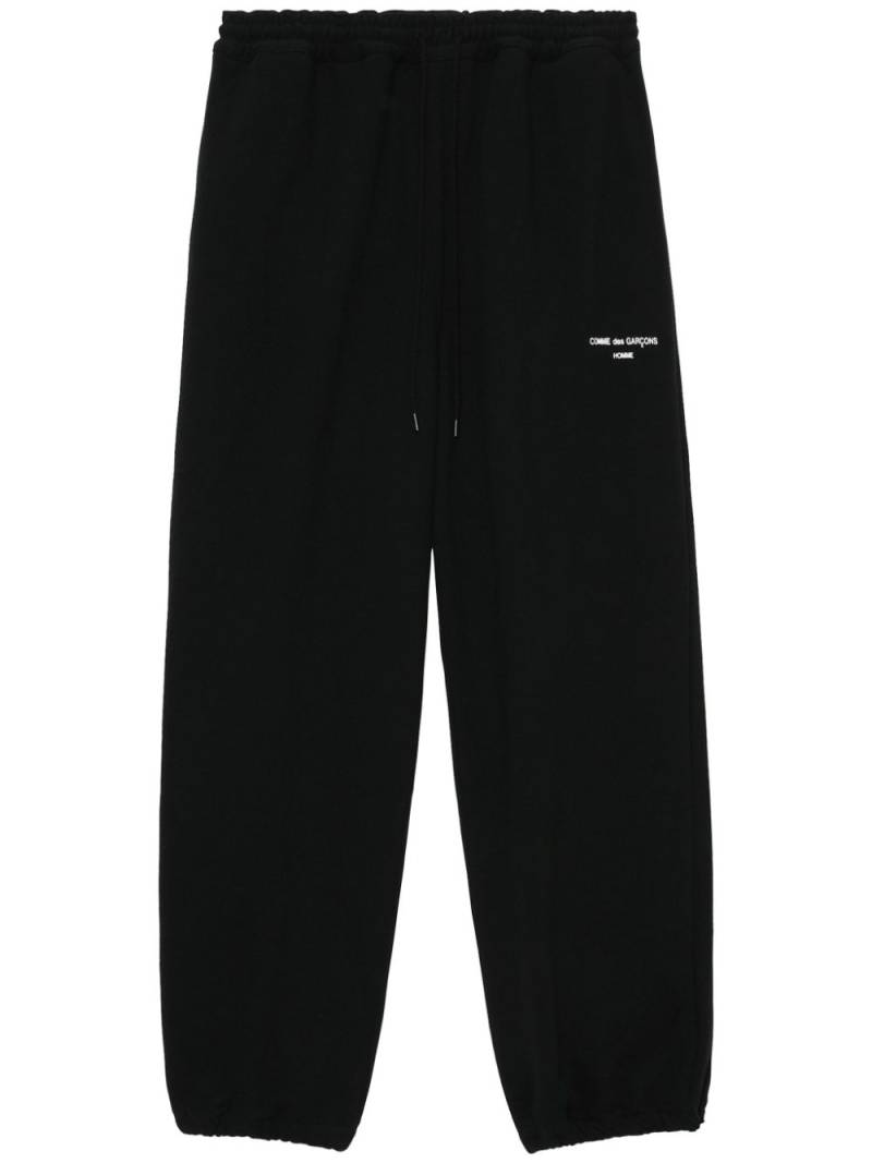 Comme des Garçons Homme logo-print track pants - Black von Comme des Garçons Homme