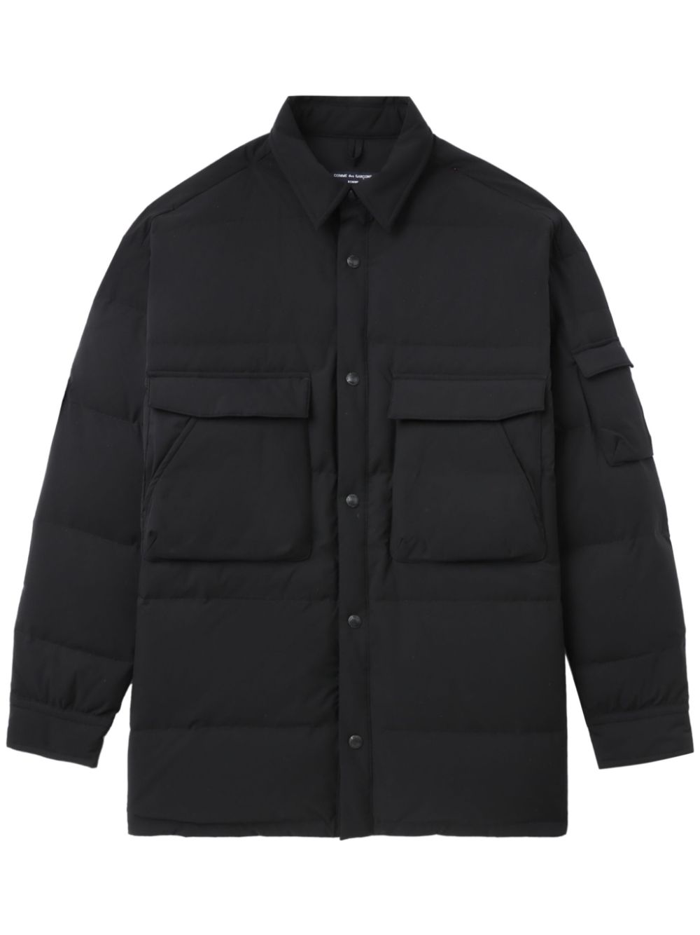 Comme des Garçons Homme padded shirt jacket - Black von Comme des Garçons Homme