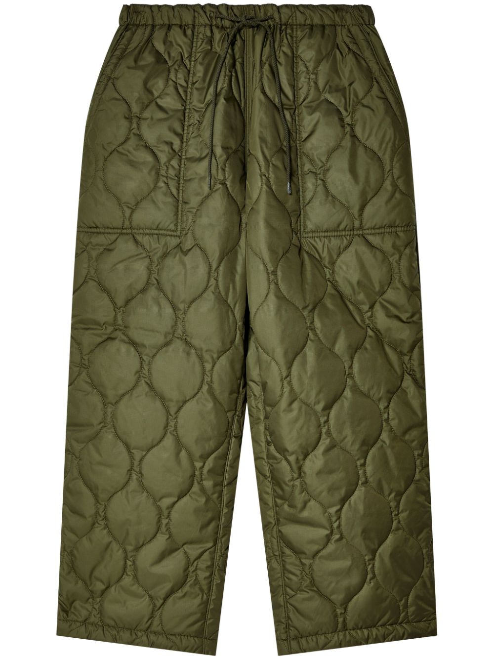 Comme des Garçons Homme padded straight trousers - Green von Comme des Garçons Homme