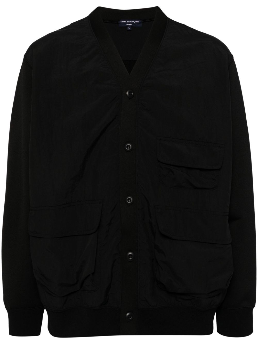 Comme des Garçons Homme panelled cardigan - Black von Comme des Garçons Homme