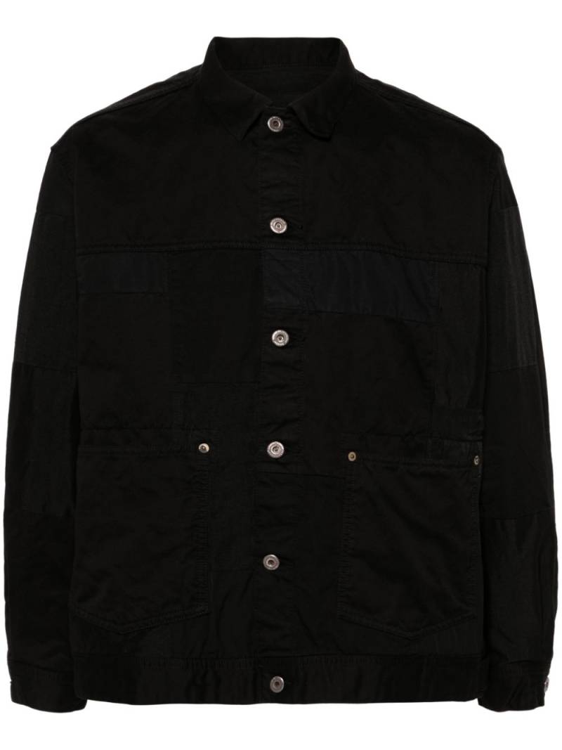 Comme des Garçons Homme panelled shirt jacket - Black von Comme des Garçons Homme