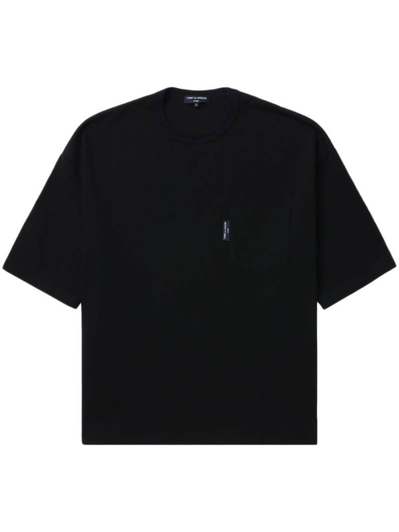 Comme des Garçons Homme patch pocket cotton T-shirt - Black von Comme des Garçons Homme