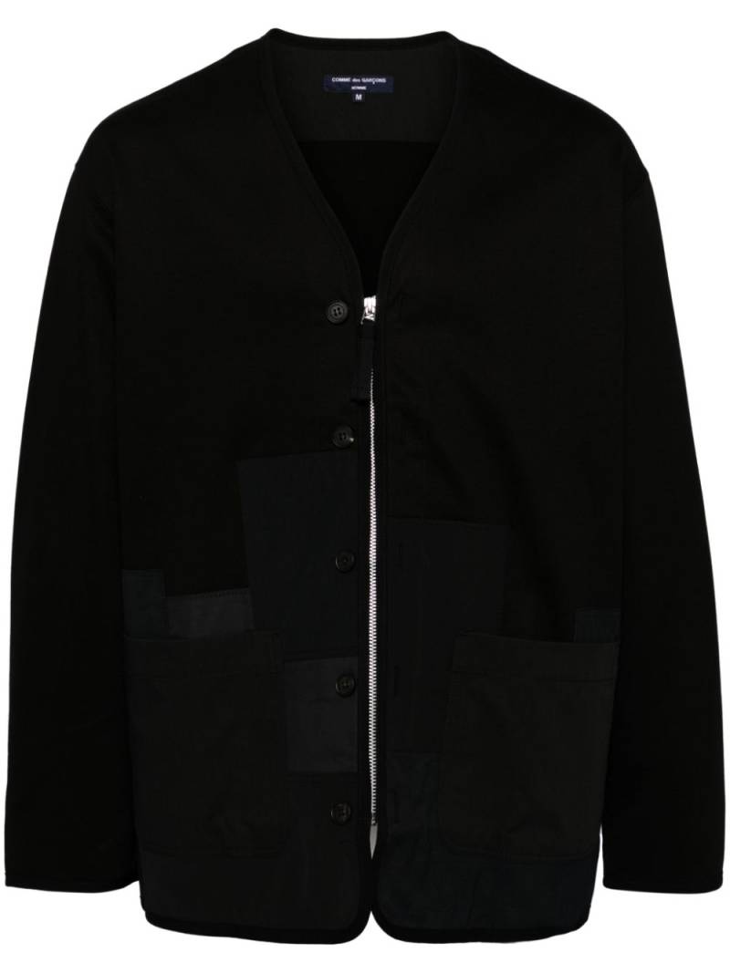 Comme des Garçons Homme patchwork cardigan - Black von Comme des Garçons Homme