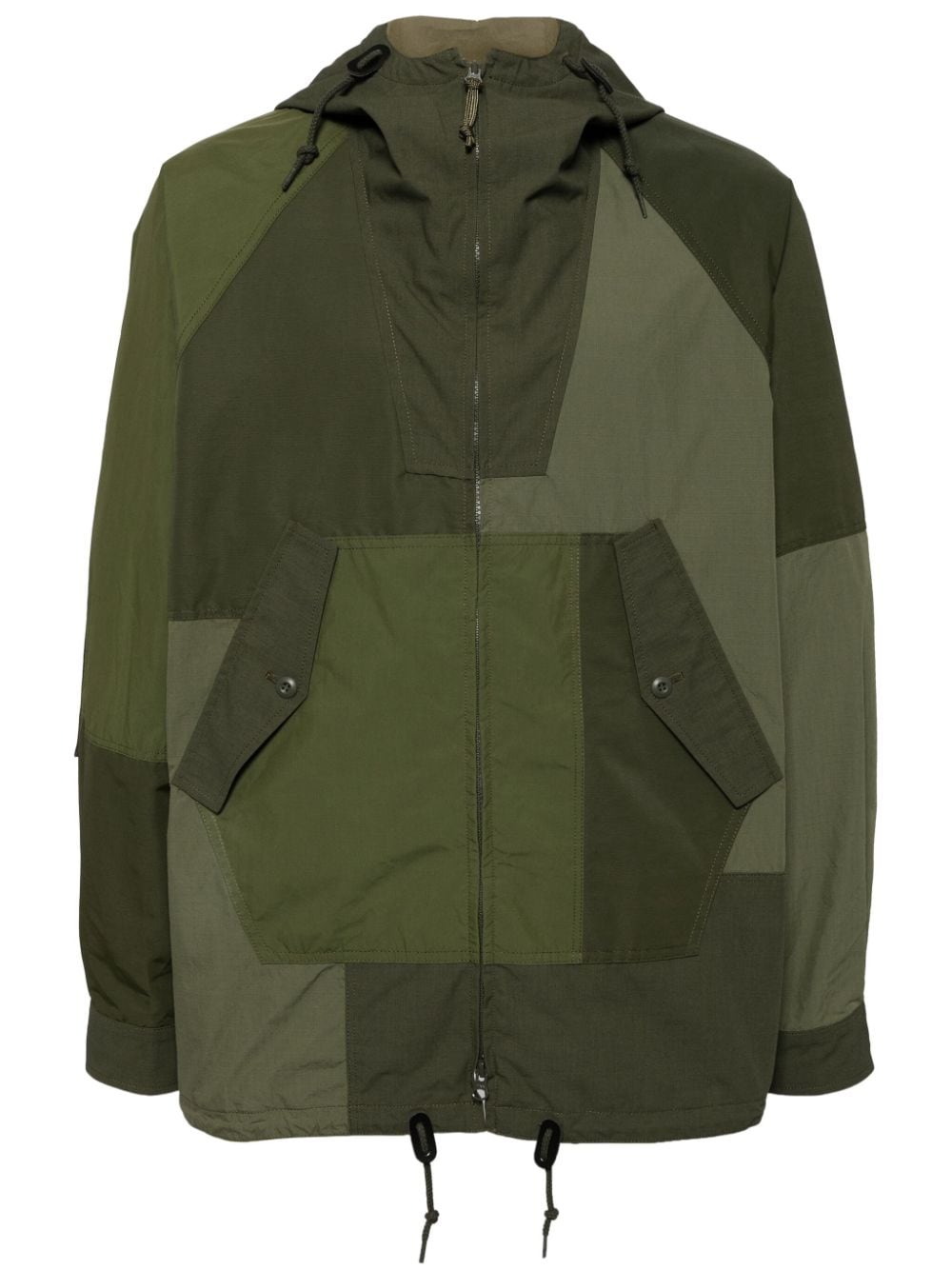 Comme des Garçons Homme patchwork design jacket - Green von Comme des Garçons Homme