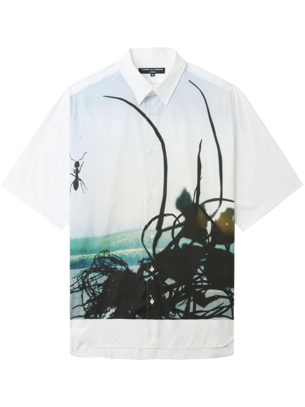 Comme des Garçons Homme printed short-sleeve T-shirt - White von Comme des Garçons Homme