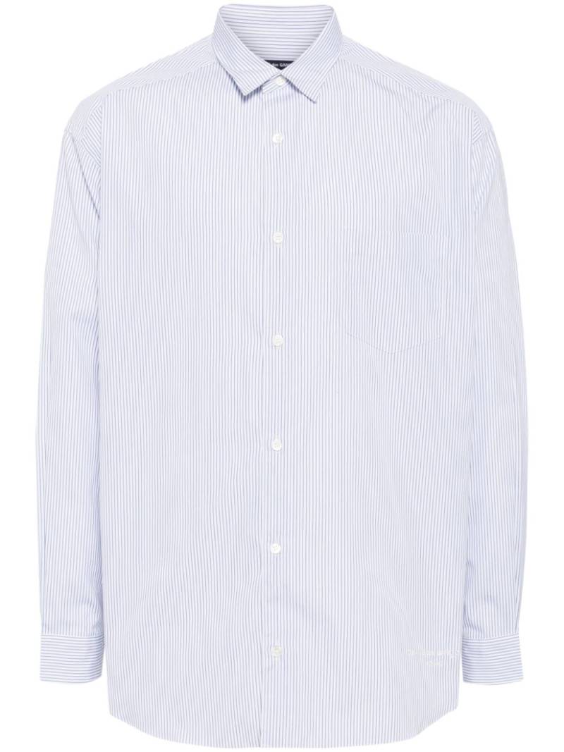 Comme des Garçons Homme striped shirt - White von Comme des Garçons Homme