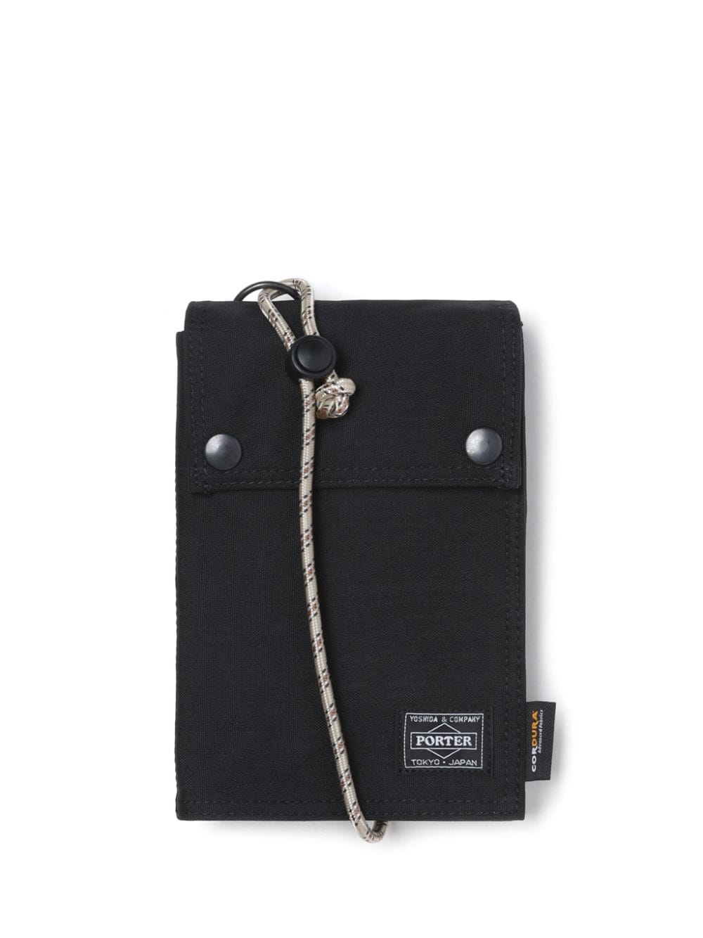 Comme des Garçons Homme x Porter tri-fold cross body bag - Black von Comme des Garçons Homme