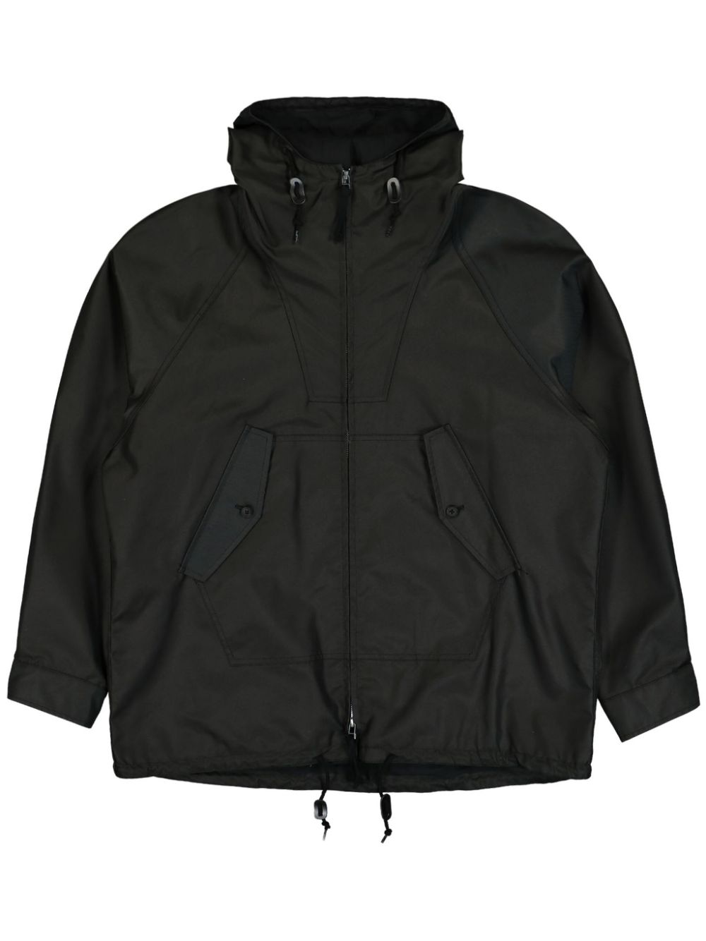 Comme des Garçons Homme zip-up hooded jacket - Black von Comme des Garçons Homme