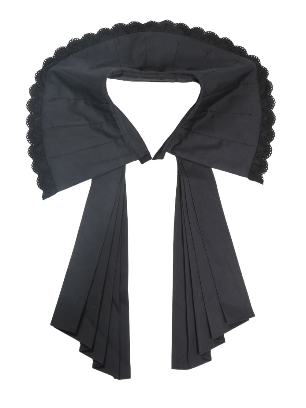 Comme des Garçons TAO Lace Spliced scarf - Black von Comme des Garçons TAO