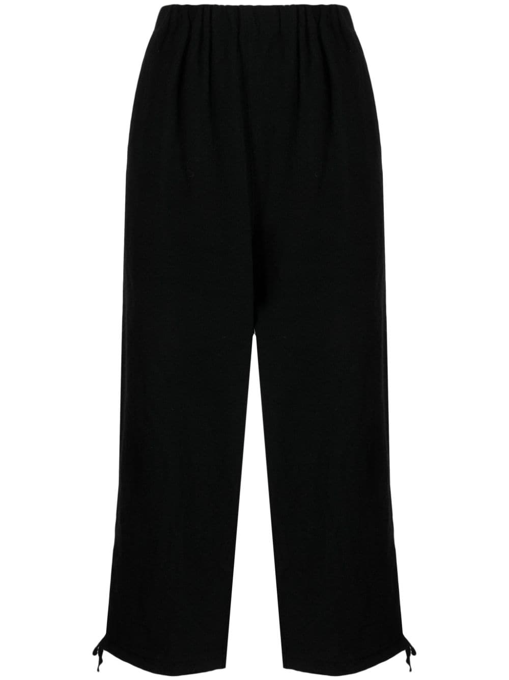 Comme des Garçons TAO elasticated-waist wool trousers - Black von Comme des Garçons TAO