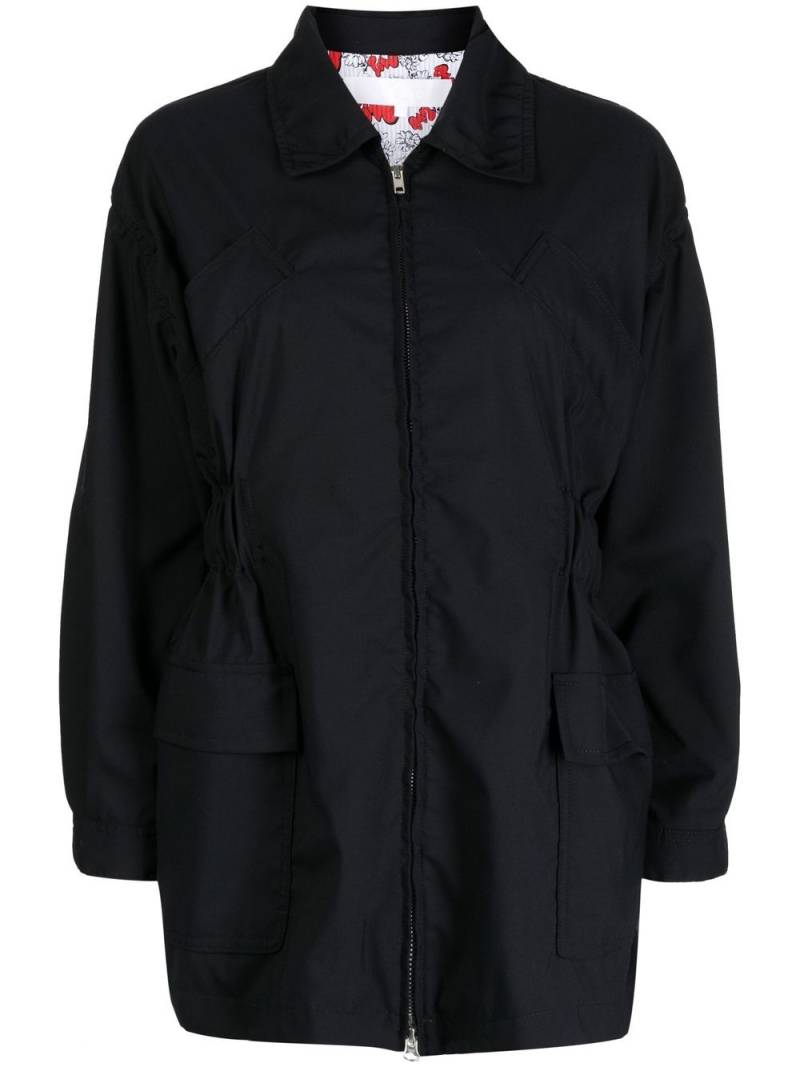 Comme des Garçons TAO fitted wool-blend jacket - Black von Comme des Garçons TAO