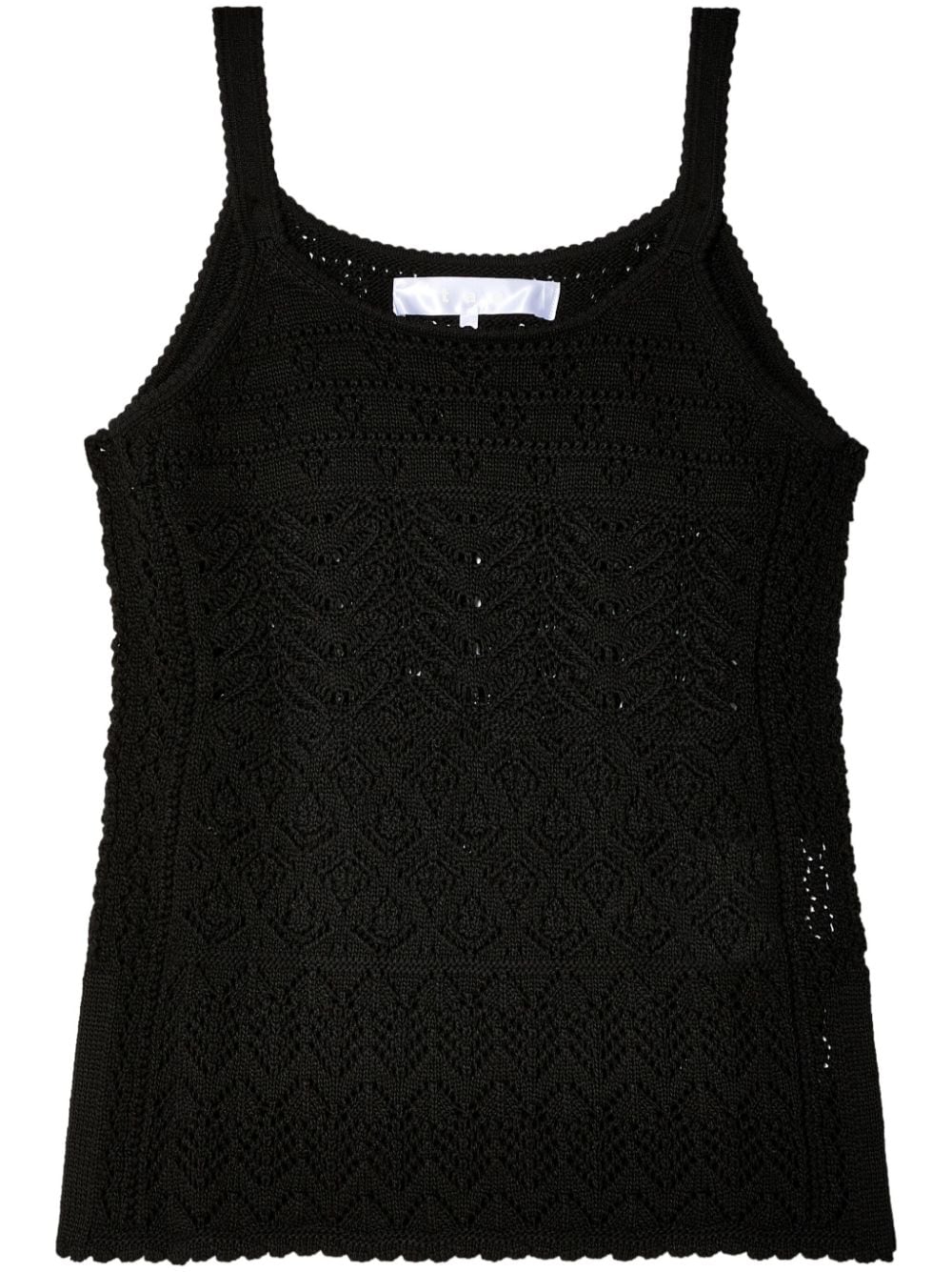 Comme des Garçons TAO open-knit top - Black von Comme des Garçons TAO