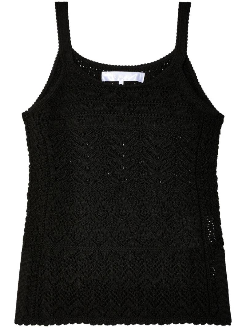 Comme des Garçons TAO open-knit top - Black von Comme des Garçons TAO