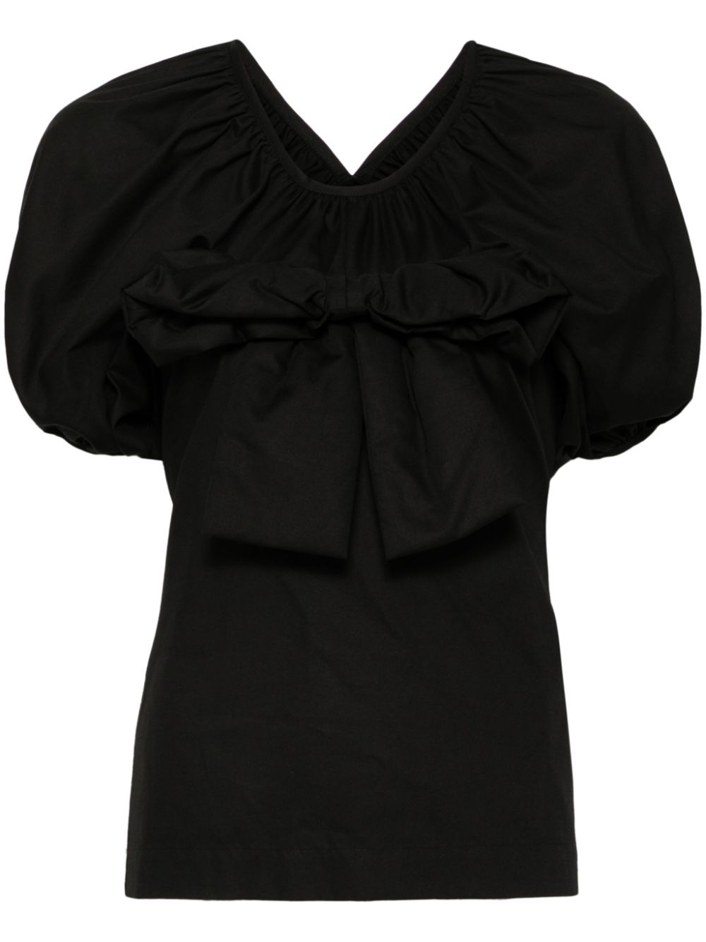 Comme des Garçons TAO short-puff-sleeves blouse - Black von Comme des Garçons TAO