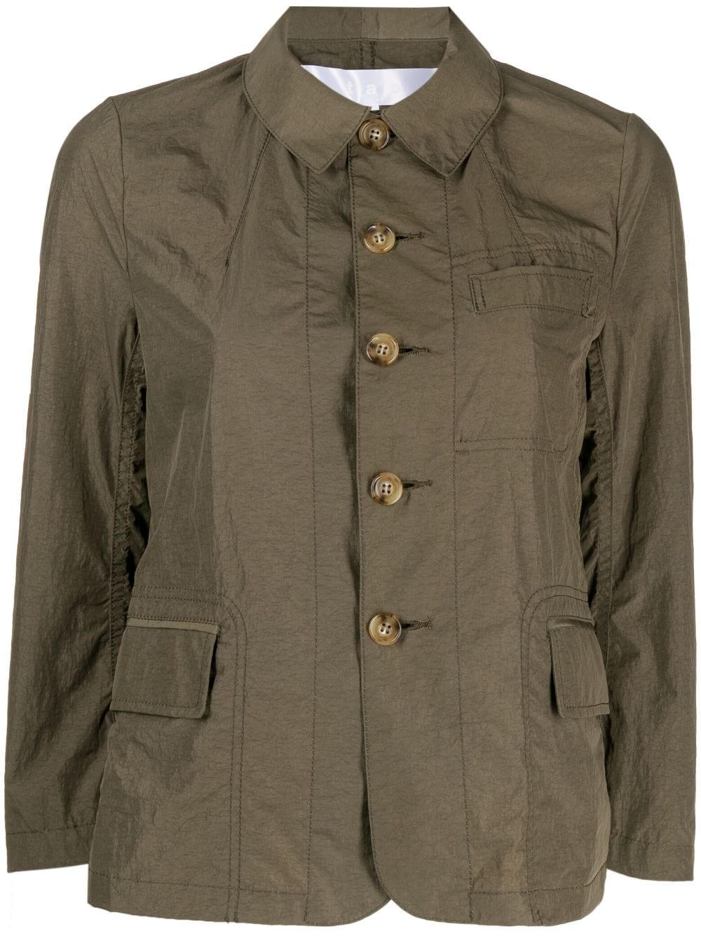 Comme des Garçons TAO three-pocket fitted jacket - Green von Comme des Garçons TAO