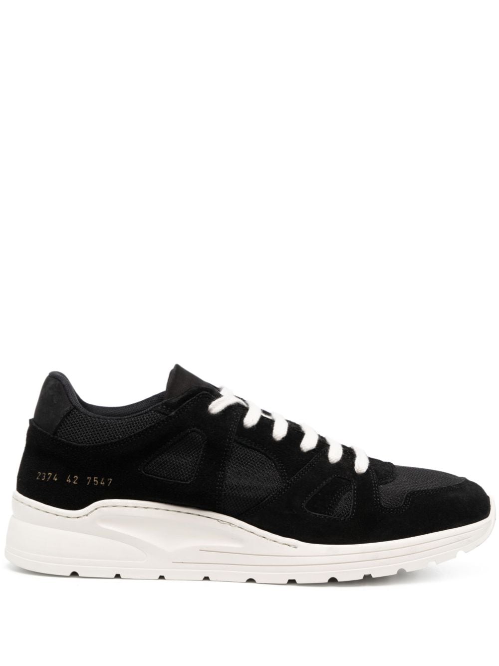 Common Projects Cross Trainer panelled sneakers - Black von Common Projects