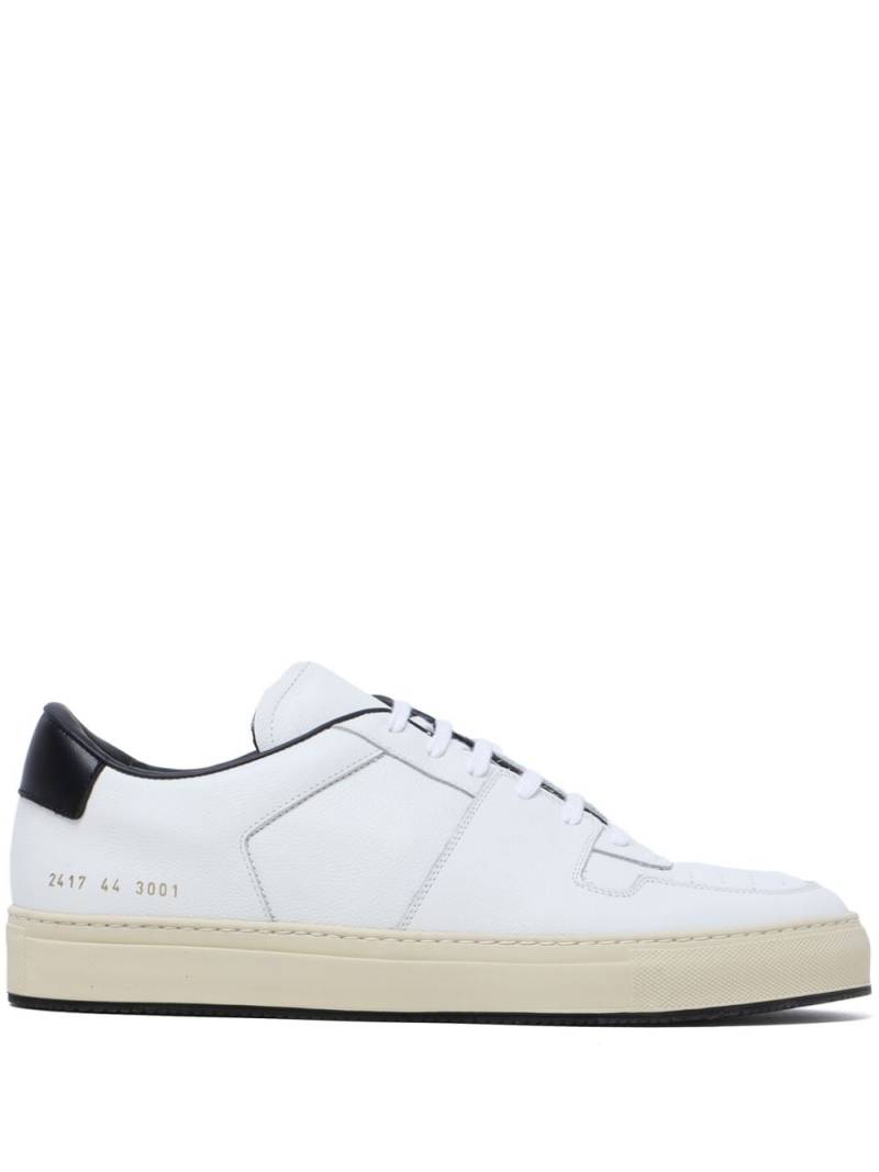 Common Projects Decades leather sneakers - White von Common Projects