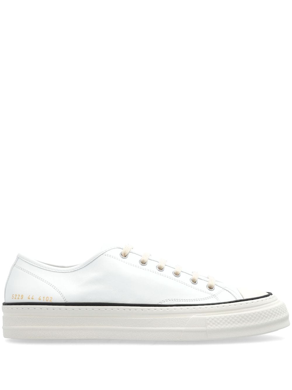 Common Projects Tournament leather sneakers - White von Common Projects