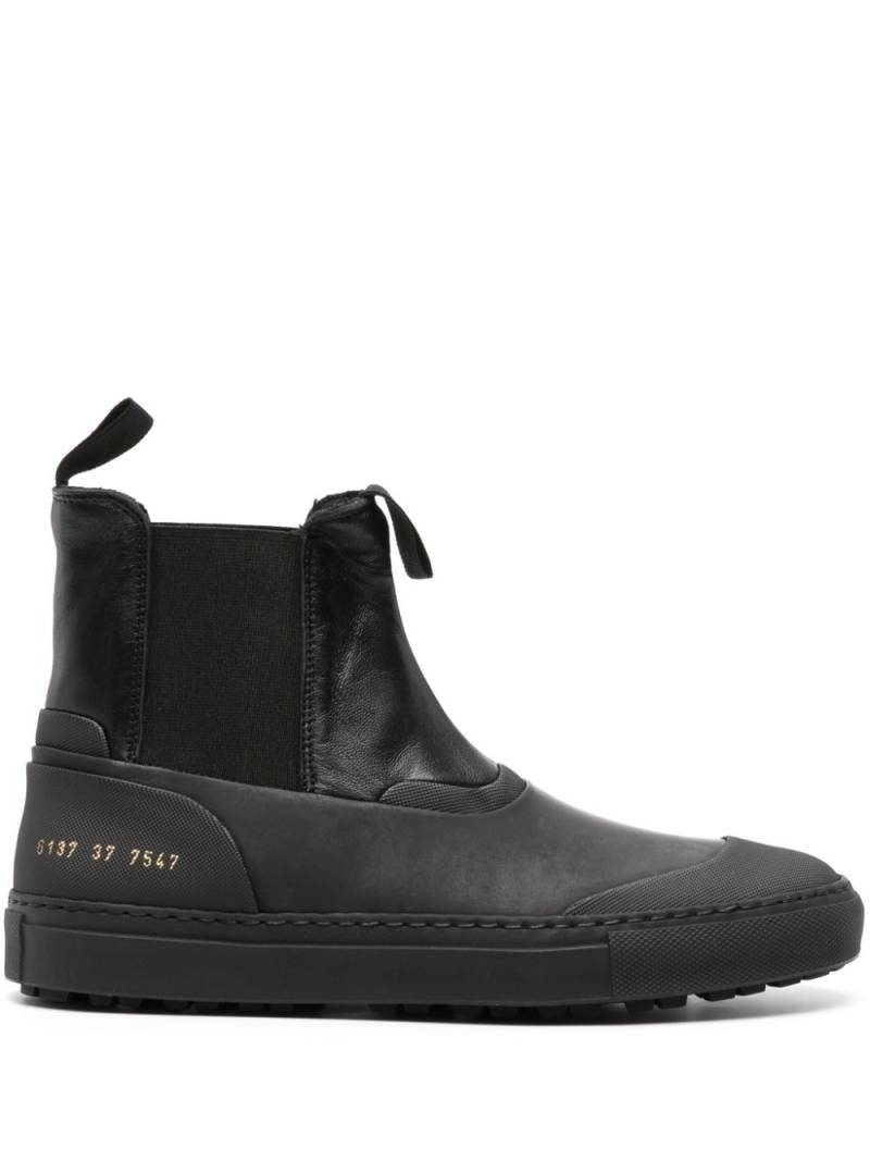 Common Projects leather Chelsea boots - Black von Common Projects