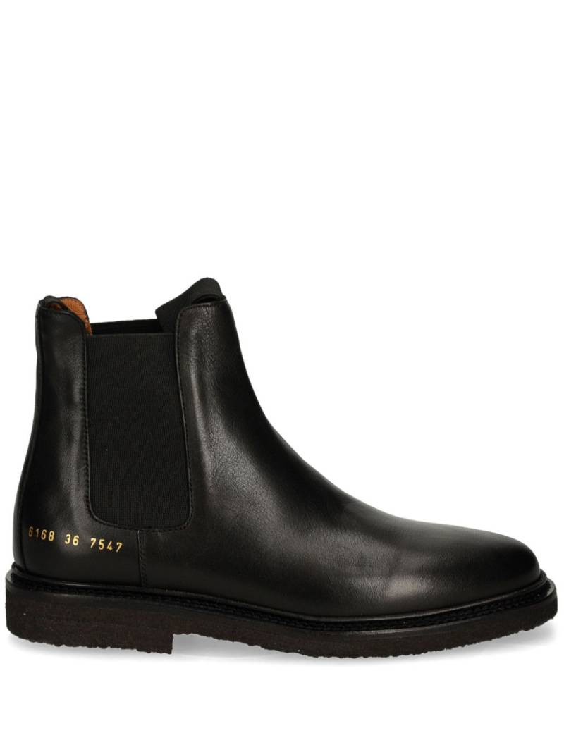 Common Projects leather ankle boots - Black von Common Projects