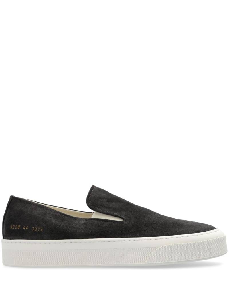 Common Projects suede slip-on sneakers - Grey von Common Projects