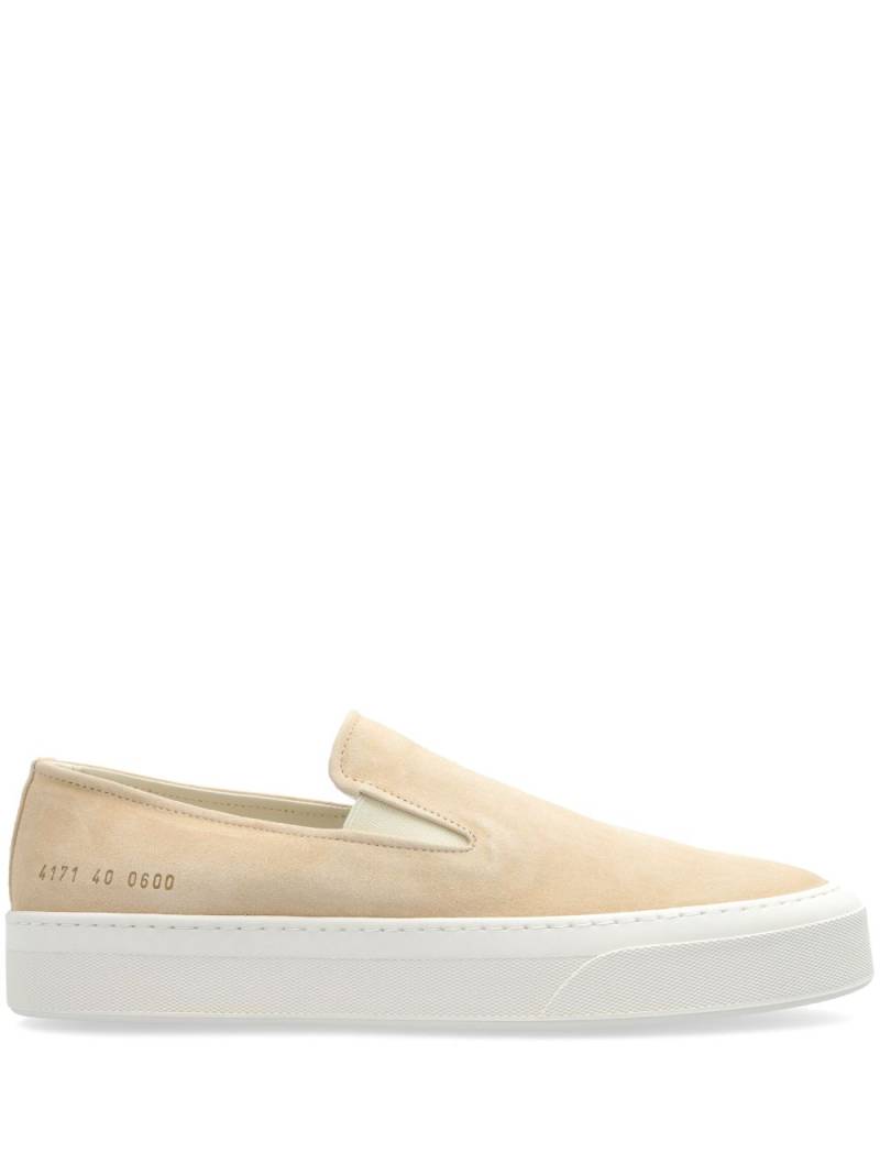 Common Projects suede slip-on sneakers - Neutrals von Common Projects