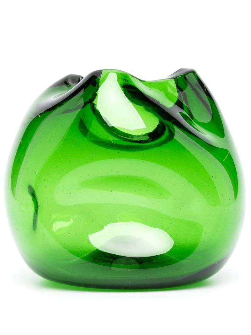 Completedworks The Bubble To End All Bubbles glass vase - Green von Completedworks