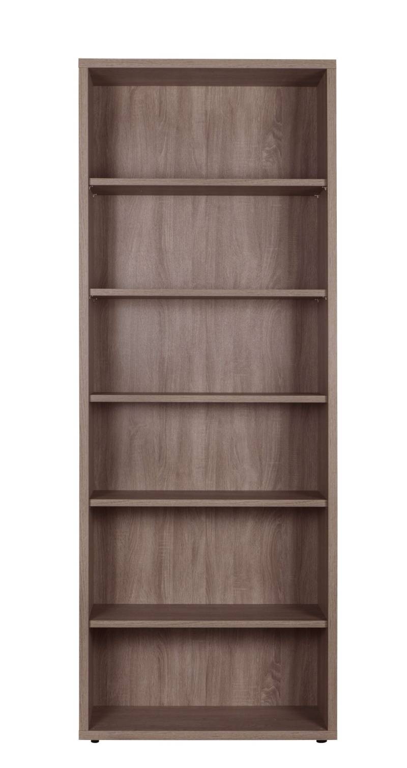 Composad Aktenregal »DISEGNO, Bücherregal mit 6 offenen Fächern,«, verstellbare Böden, Höhe 217 cm, 100% recyceltes Holz, Made in Italy von Composad