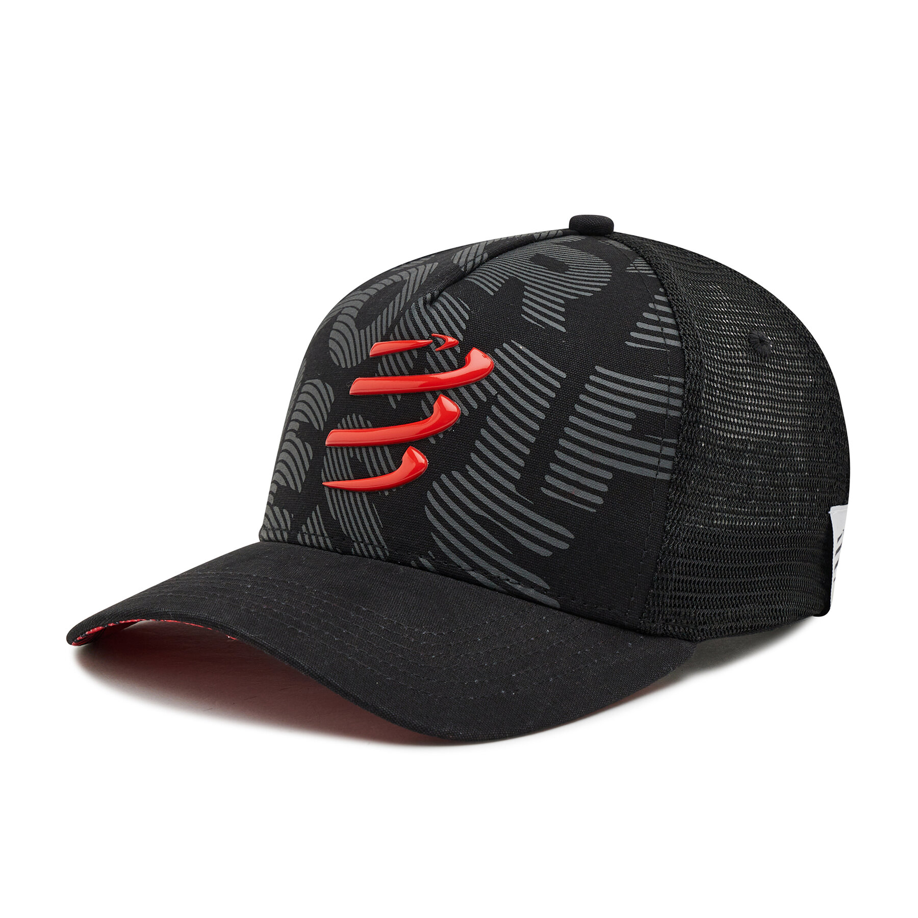 Cap Compressport Trucker Cap CU00008B_990 Schwarz von Compressport