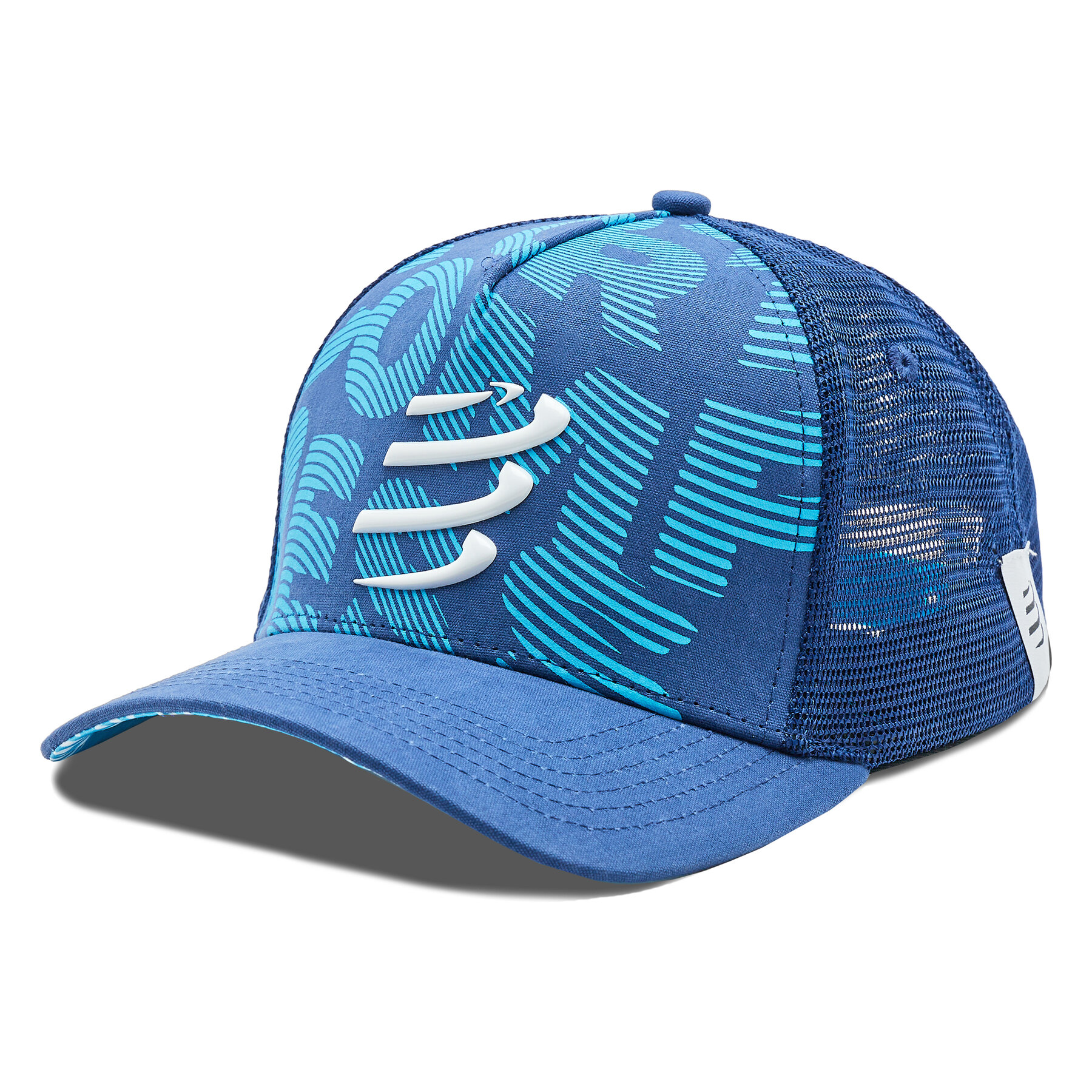 Cap Compressport Trucker Cap CU00008B Blau von Compressport