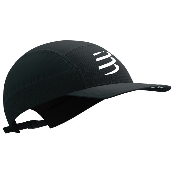 Compressport - 5 Panel Light Cap - Cap Gr One Size schwarz von Compressport