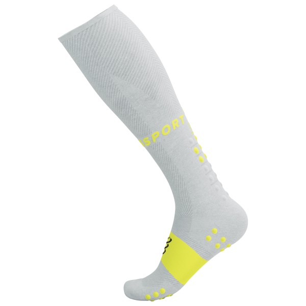 Compressport - Full Socks Oxygen - Kompressionssocken Gr T1 - EU: 35-38 grau von Compressport