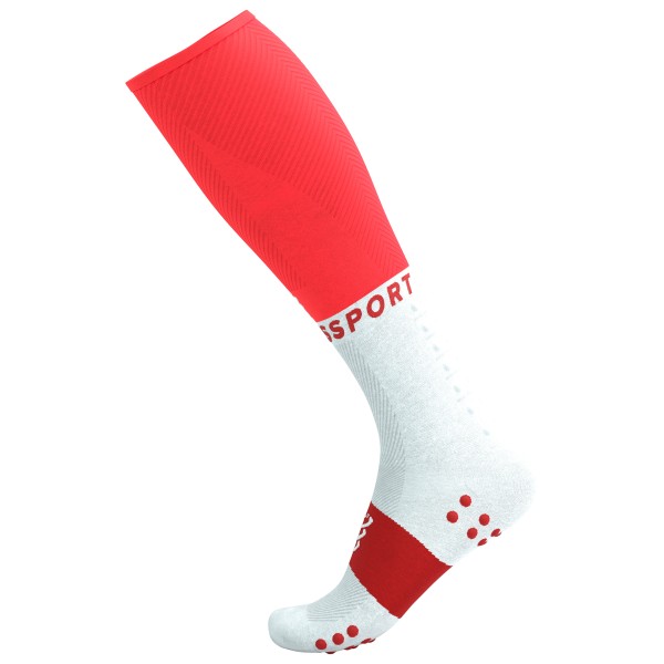 Compressport - Full Socks Oxygen - Kompressionssocken Gr T1 - EU: 35-38 rot von Compressport