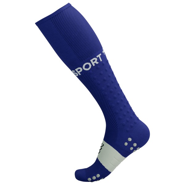 Compressport - Full Socks Run - Kompressionssocken Gr T1 - EU: 35-38 blau von Compressport