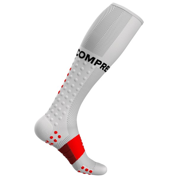 Compressport - Full Socks Run - Kompressionssocken Gr T1 - EU: 35-38 grau von Compressport