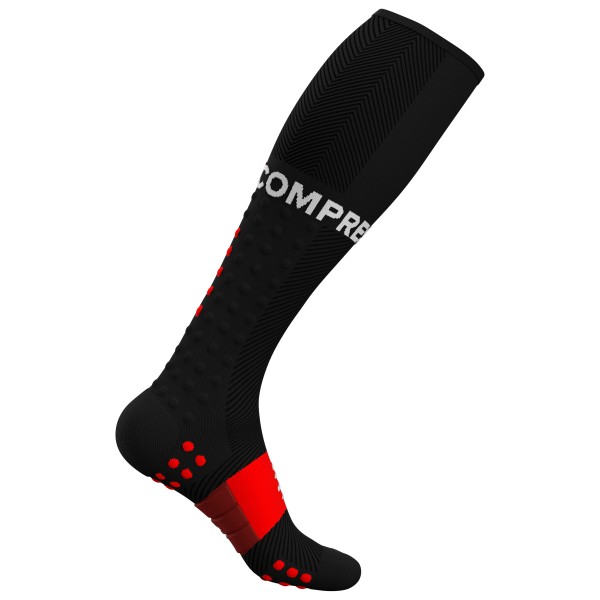 Compressport - Full Socks Run - Kompressionssocken Gr T1 - EU: 35-38 schwarz von Compressport