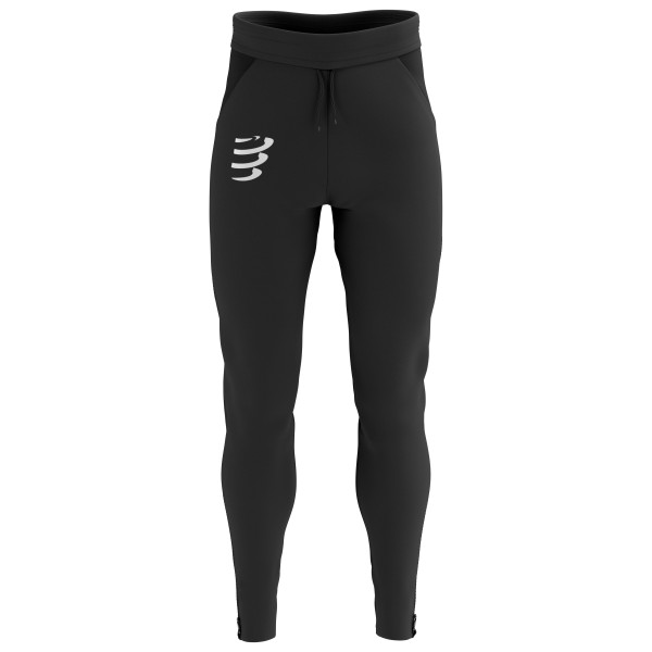 Compressport - Hurricane Windproof Seamless Pants - Laufhose Gr L;M;S;XL schwarz von Compressport