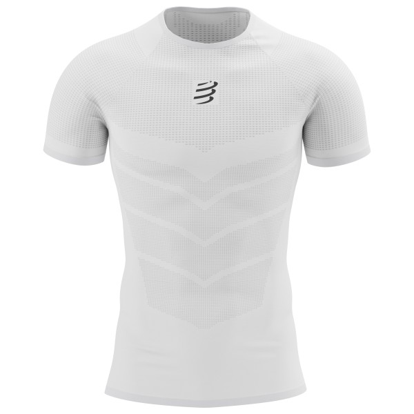 Compressport - On/Off S/S T-Shirt - Laufshirt Gr L;M;S;XL grau von Compressport