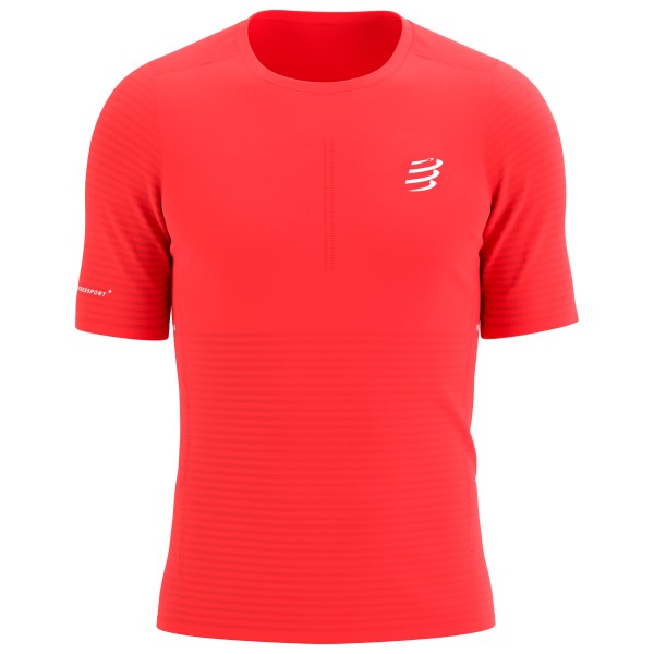 Compressport - Pro Racing S/S T-Shirt - Laufshirt Gr S rot von Compressport