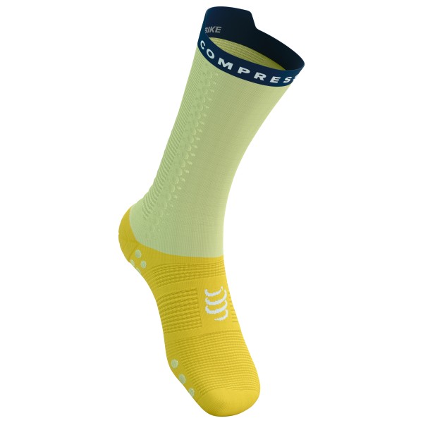 Compressport - Pro Racing Socks V4.0 Bike - Velosocken Gr T1 - EU: 35-38 grün von Compressport