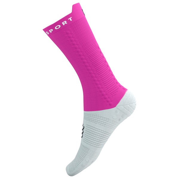 Compressport - Pro Racing Socks V4.0 Bike - Velosocken Gr T1 - EU: 35-38 rosa von Compressport