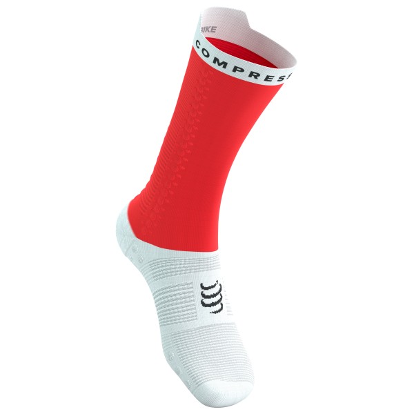 Compressport - Pro Racing Socks V4.0 Bike - Velosocken Gr T1 - EU: 35-38 rot von Compressport