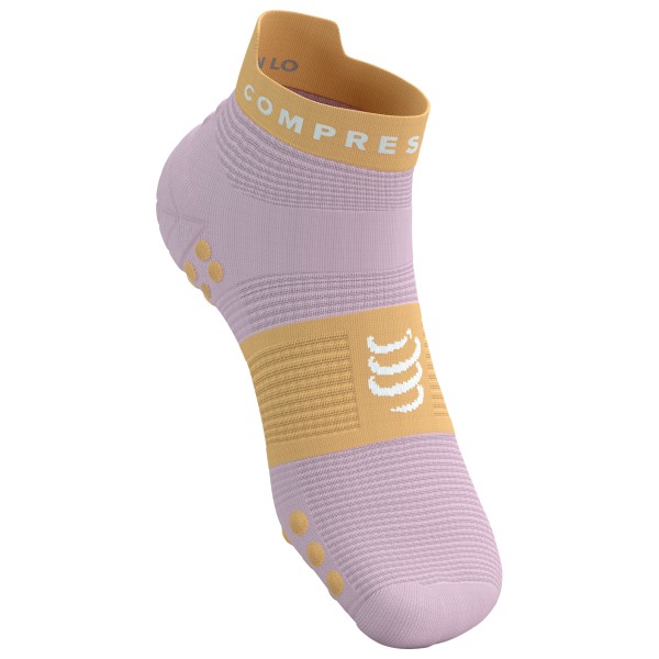 Compressport - Pro Racing Socks V4.0 Run Low - Laufsocken Gr T1 - EU: 35-38 lila von Compressport